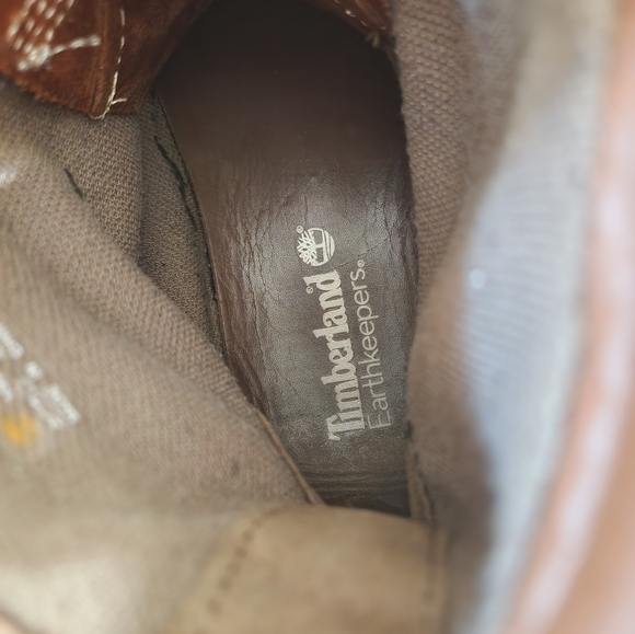 Men's Ultra Soft Leather Timberland Hiking Boots - Picture 12 of 13